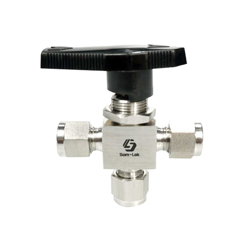 Van bi ba chiều bằng thép không gỉ đôi Ferrule