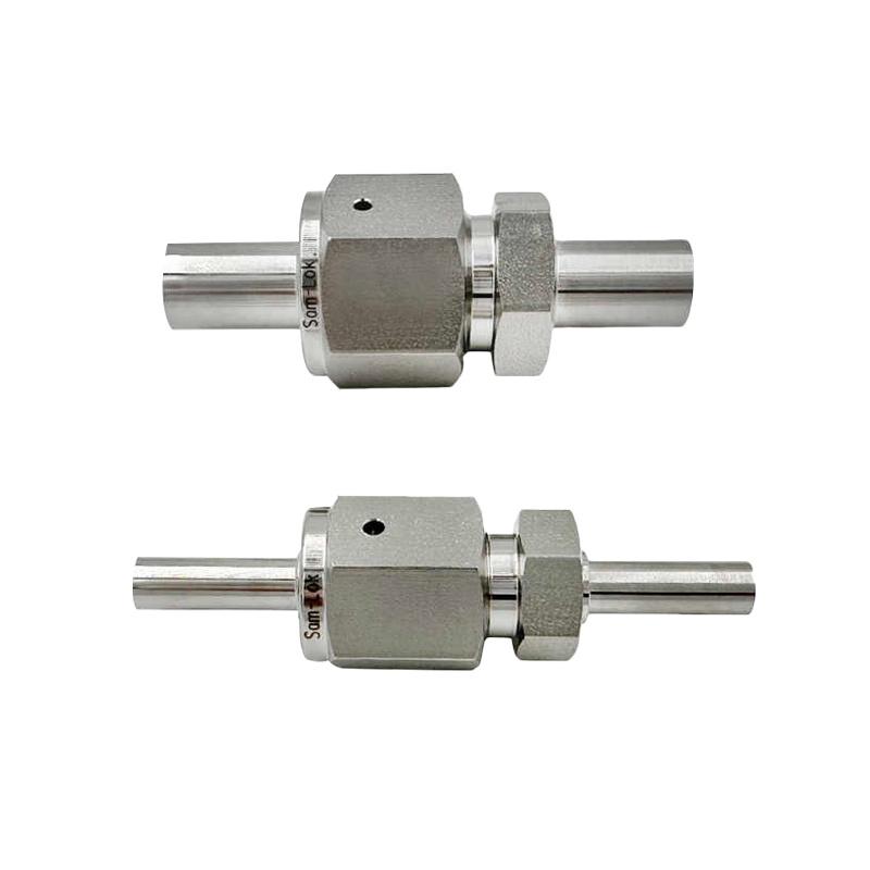 Tuyến hàn mông VAR VCR ống ngắn bằng thép không gỉ